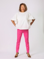 オリジナル秋色ダンボールパンツ(BEATRICE)/ピンク