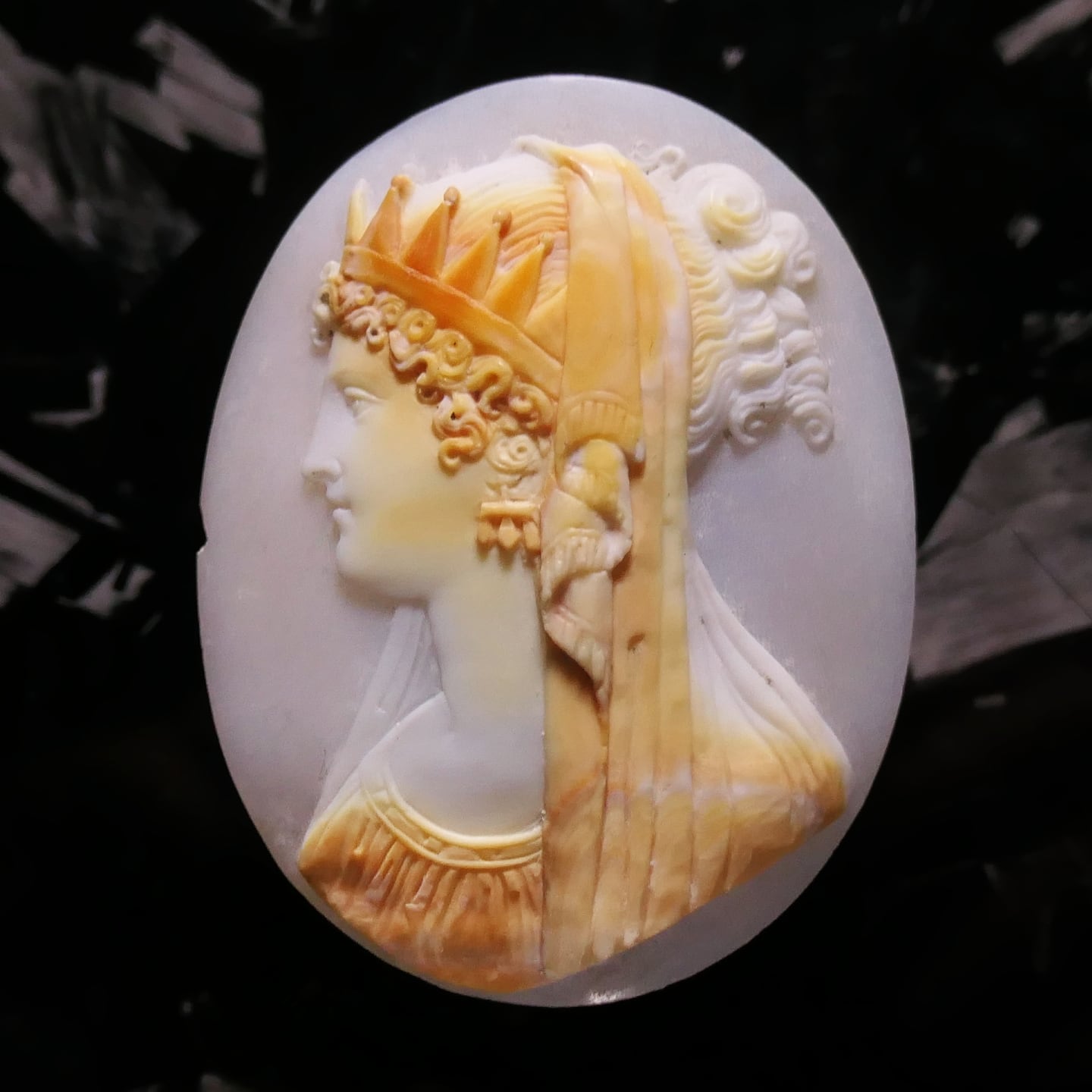 アンティーク(推定19世紀中期) 「オリュンポスの女王」