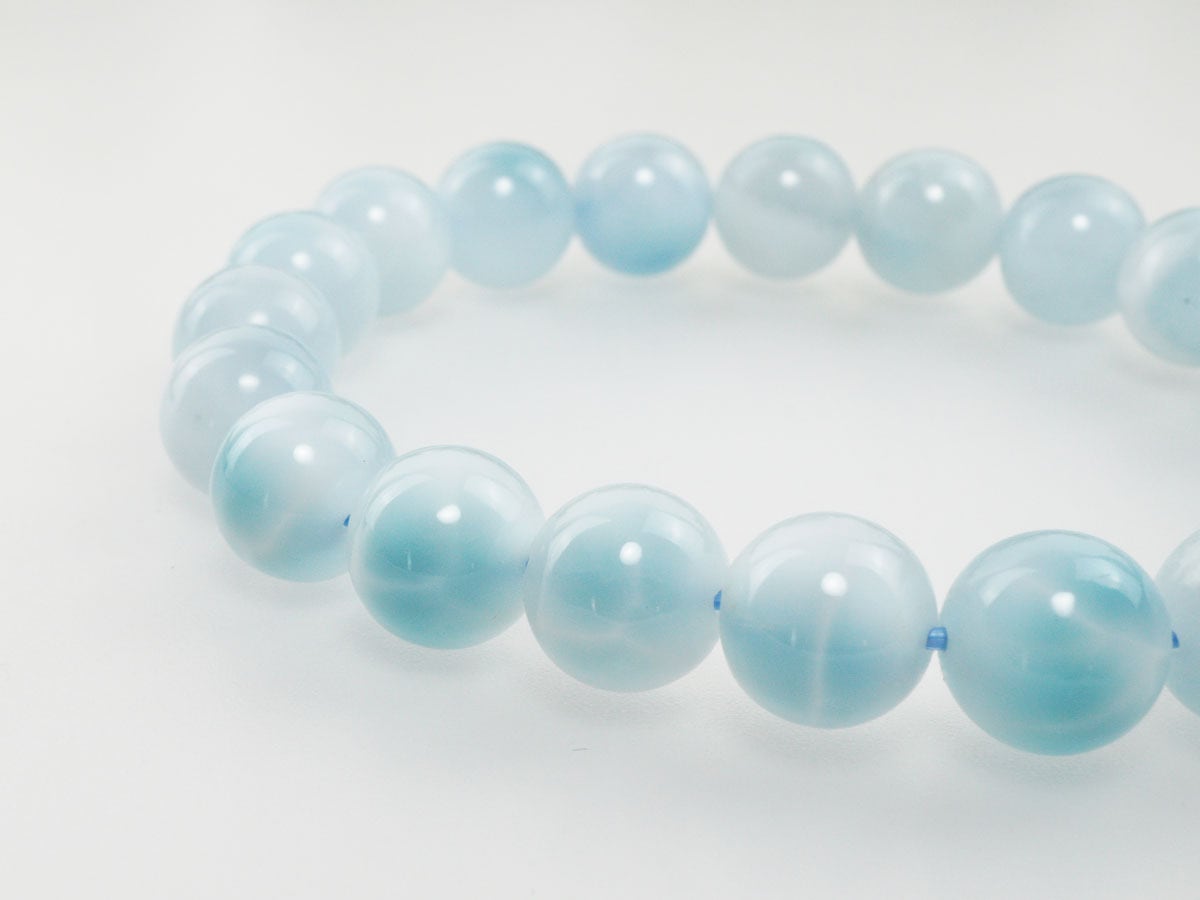 ラリマー ブレスレット 10mm 一点物 111-38089 | 天然石