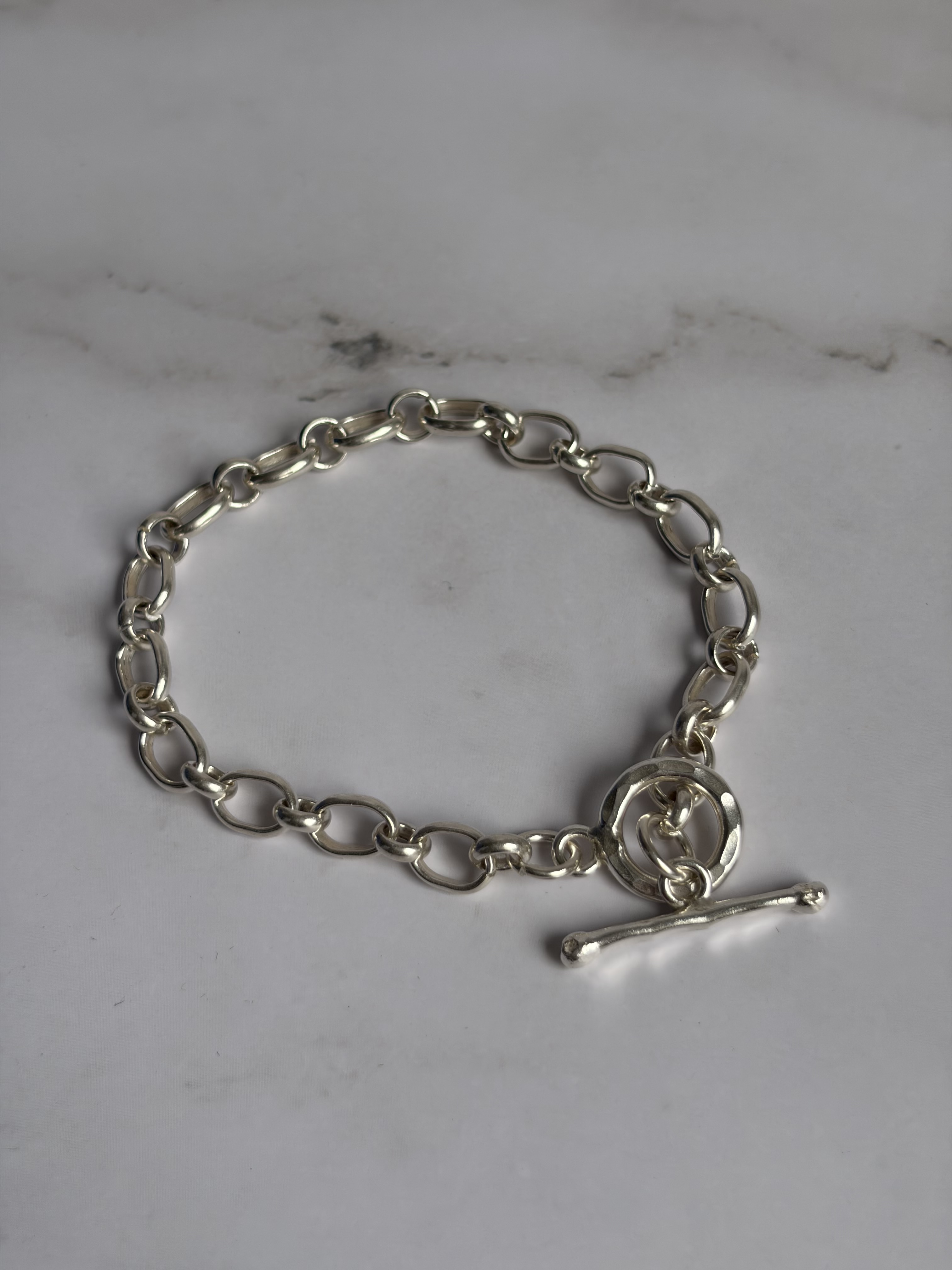 Vintage Gaëtan de Percin anchor chain bracelet | PAY ID