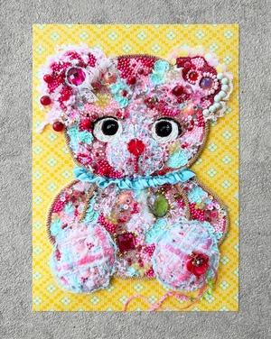 ジークレープリント "The Lucky Bear" （A5サイズ）