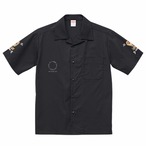 袖にCUBE(T/C オープンカラーシャツ)【受注生産】