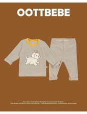 韓国子供服 / 26winter / oottbebe / もこもこルームウェア / ベビー&キッズ / 冬服 *XS~XL*
