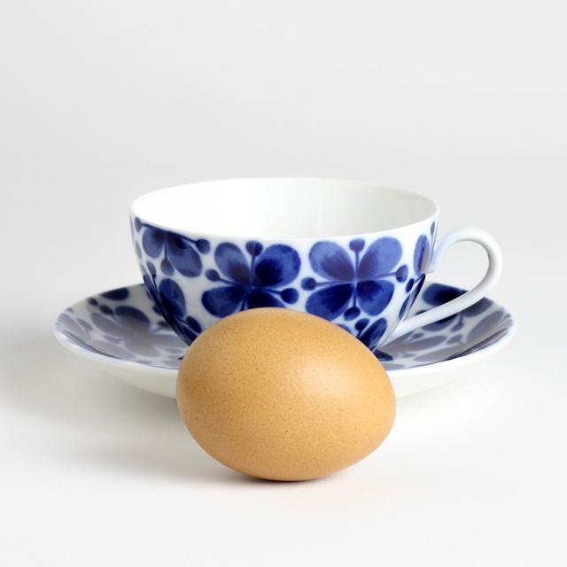 Rorstrand ロールストランド Mon Amie モナミ 88mm ティーカップ＆ソーサー - 3 北欧ヴィンテージ　☆わけあり☆