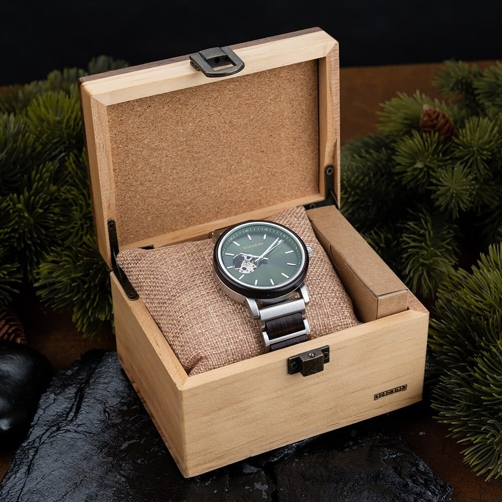 Simple Design Automatic Mechanical Watch【BJ0542】 | BOBO BIRD JAPAN's