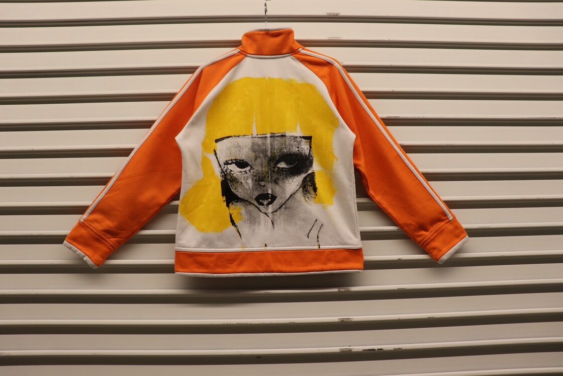 silkscreen】Ralph Lauren used track jacket | PAY ID