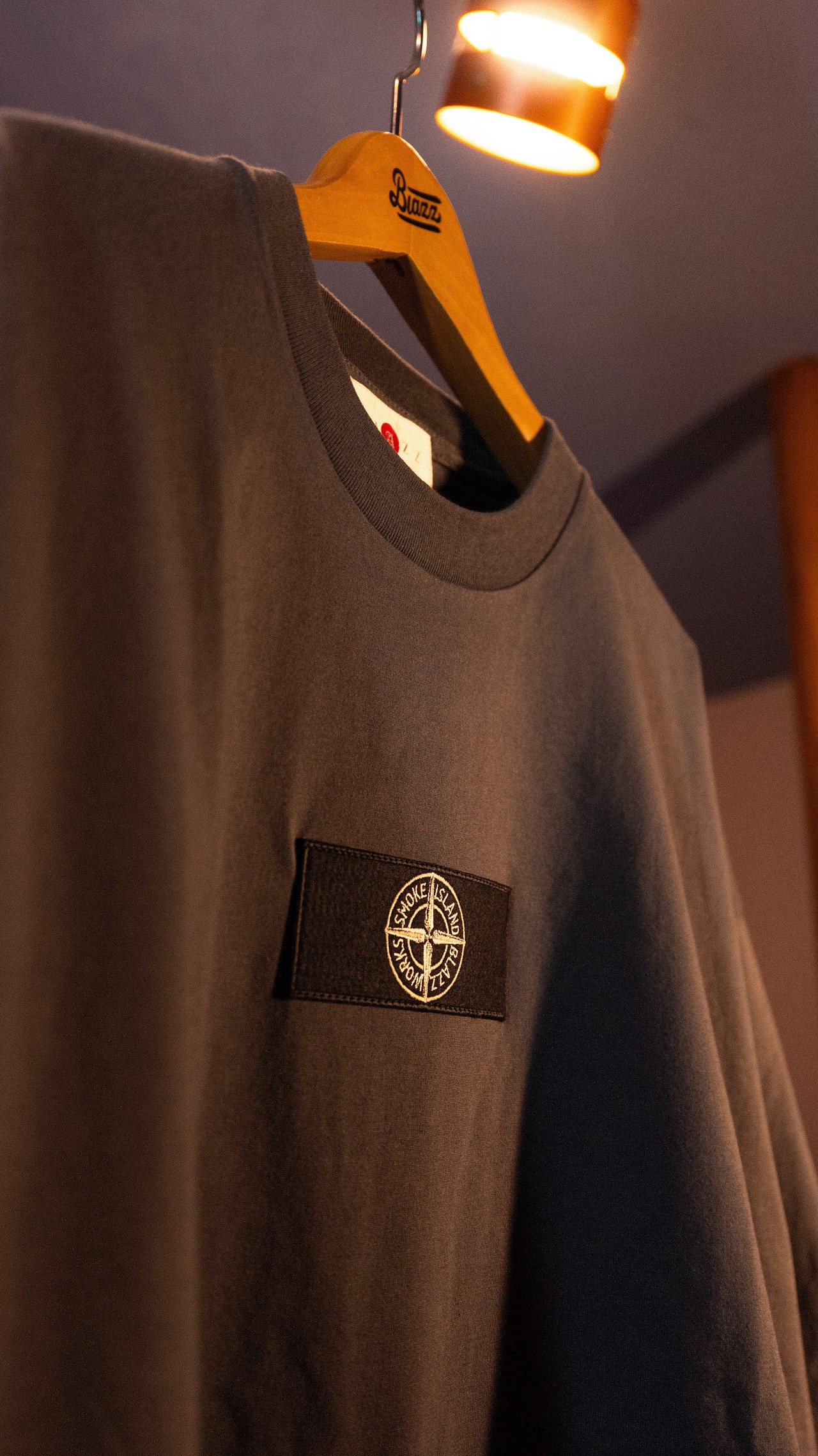 SMOKE ISLAND Relax Fit Jersey T-Shirt [SHADOW]