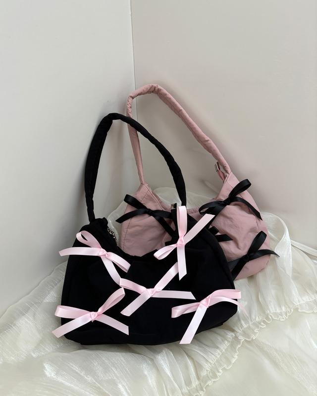 【Renonqle】balletcore ribbon bag