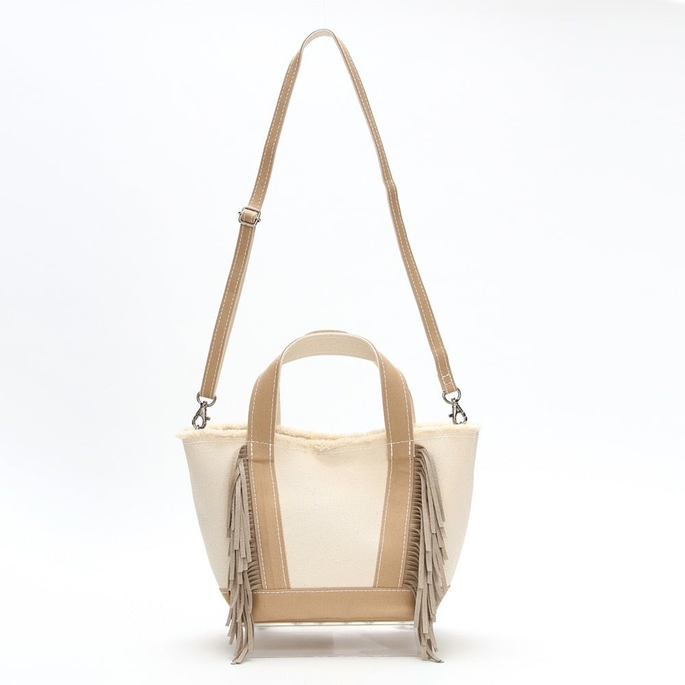 EcoSuedeToteBag[S]/SAND | ayako powered by BASE