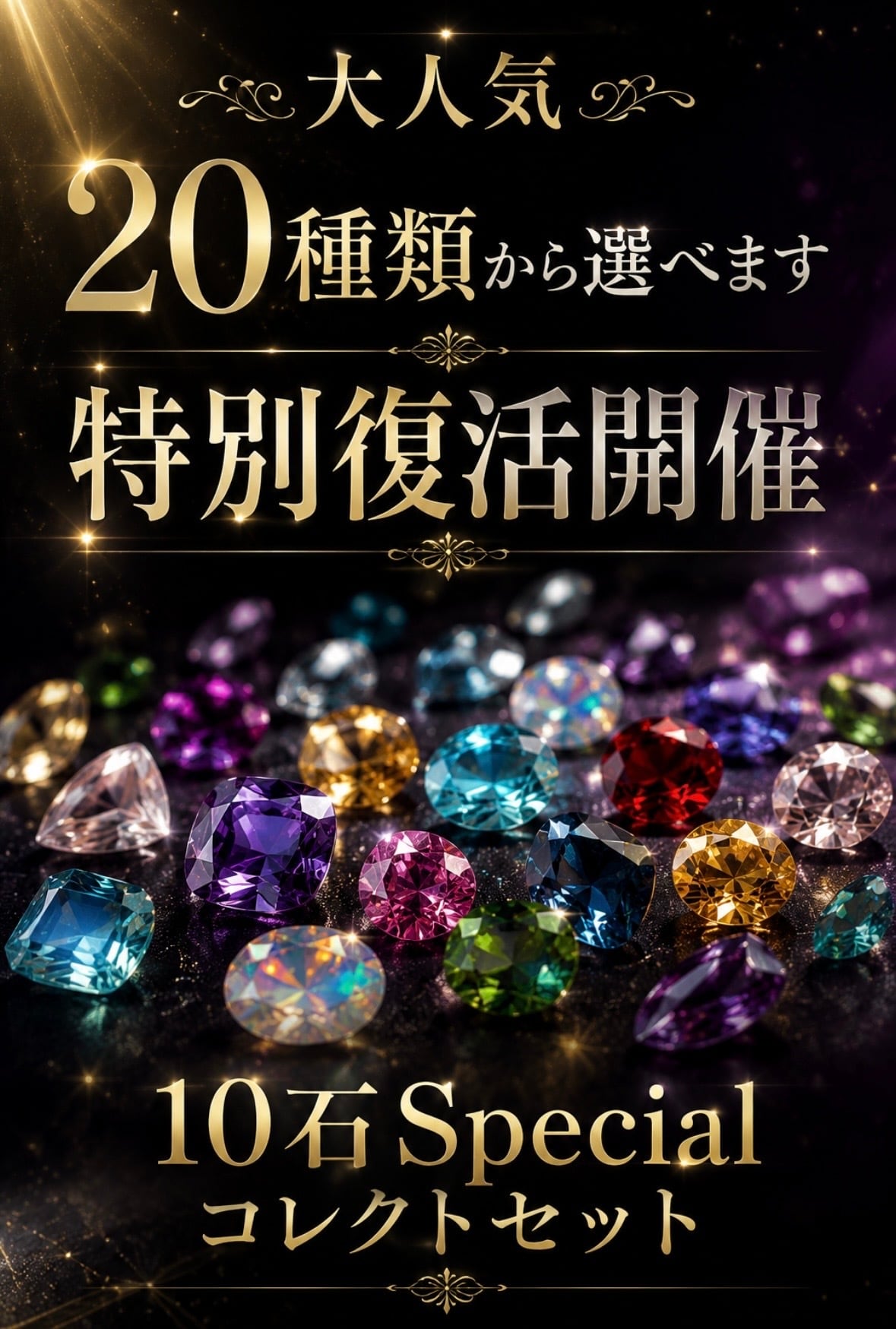 20種類から選べる】特別復活開催✨10石 Special コレクトセット✨[DK