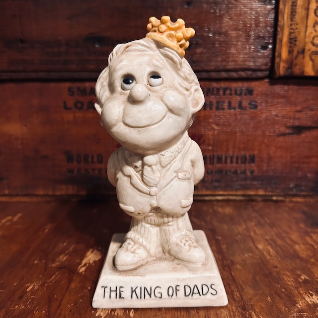 1973 ラス・ベリー キング・オブ・ダッズ ヴィンテージ メッセージドール R&W BERRIES “THE KING OF DADS” Sillisculpt D-664 1973 ラス・ベリー キング・オブ・ダッズ ヴィンテージ メッセージドール R&W BERRIES “THE KING OF DADS” Sillisculpt D-664