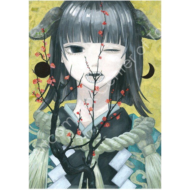 八崎ここ「梅香（赤）」