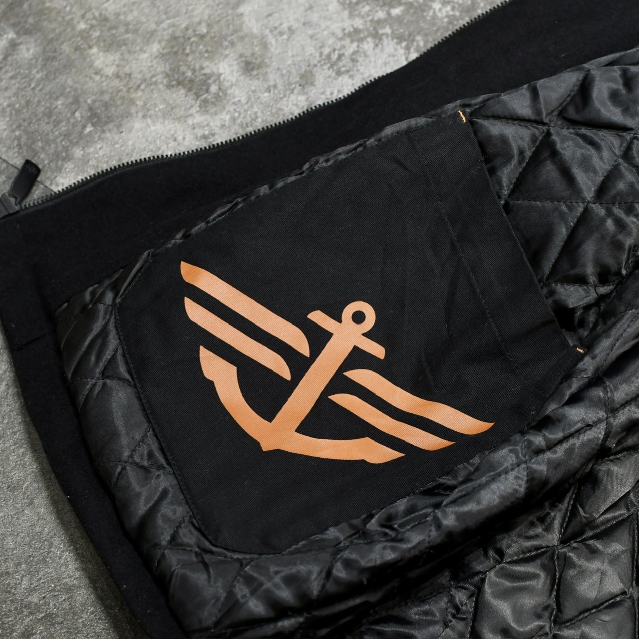 Dockers wool jacket black