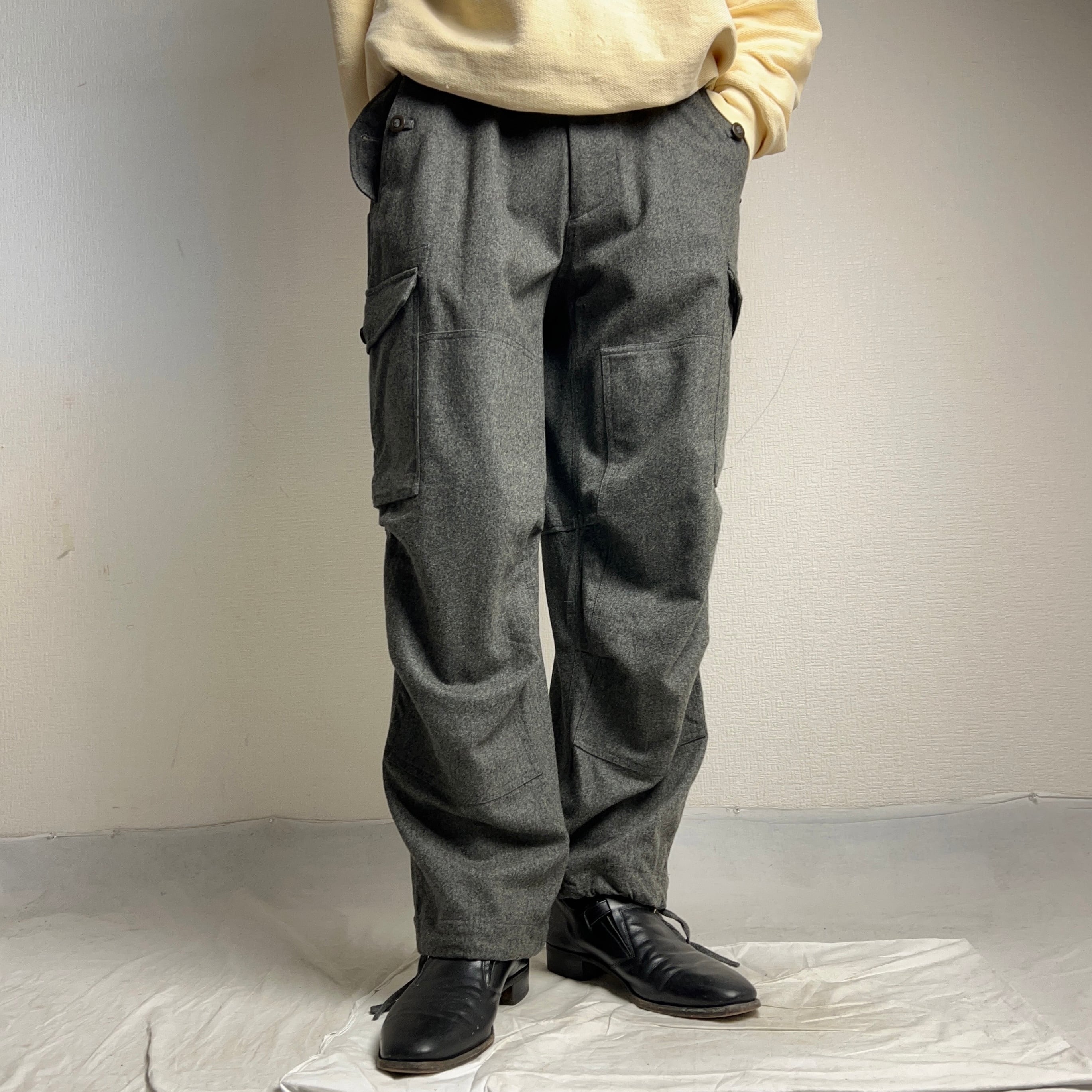 Polo by Ralph Lauren Wool×Cashmere Cargo Pants ITALY製 35/30 ポロラルフローレン  ウールカーゴパンツ デッドストック【1000A348】【送料無料】