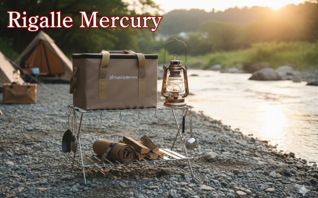 新品販売/Rigalle Mercury ソフトコンテナ 30L 約41㎝（幅）x31.5㎝（奥行）x26㎝（高）【ベージュ】 コンテナボックス キャンプ  収納ボックス キャンプボックス キャンプ 収納 キャンプ コンテナ キャンプ用品 キャンプギア