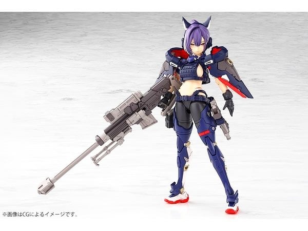 メガミデバイス　ユグドラシス　スコル・シャープシューター　素組み完成品 KOTOBUKIYA メガミデバイス ユグドラシス スコル・シャープシューター