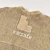 Santafe サンタフェ デザイン ニット セーター トレーナー サイズ 04 /ベージュ/日本製/メンズ