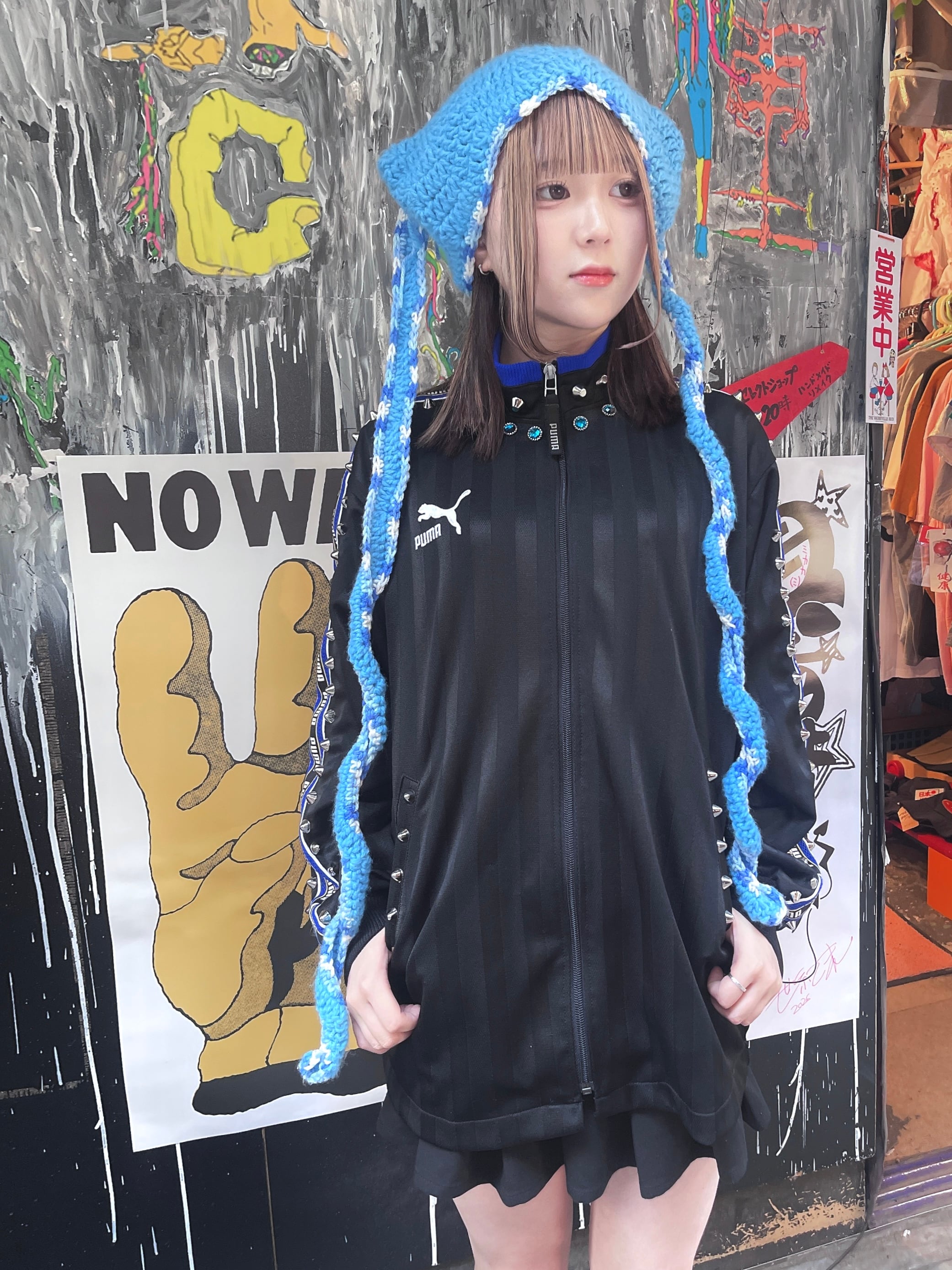 絶滅危惧種　ぜつきぐ　げきおこジャージ　ツノ　ジャージ　トラックジャケット zetsukigu