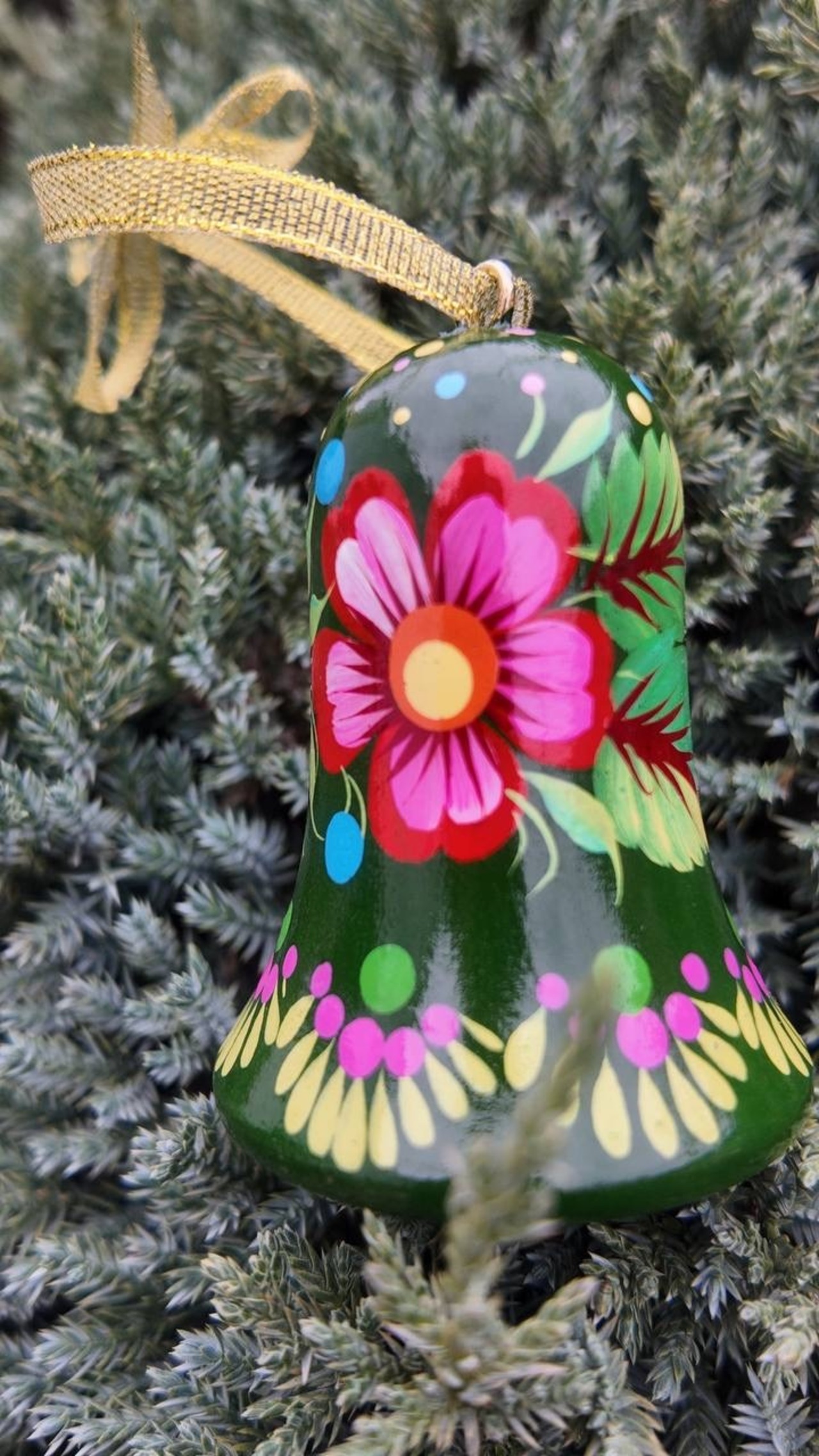 クリスマスデコレーション　ベル1点のみ（ティモシェンコ作） - 2