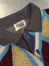 old MISSONI  argyle knit