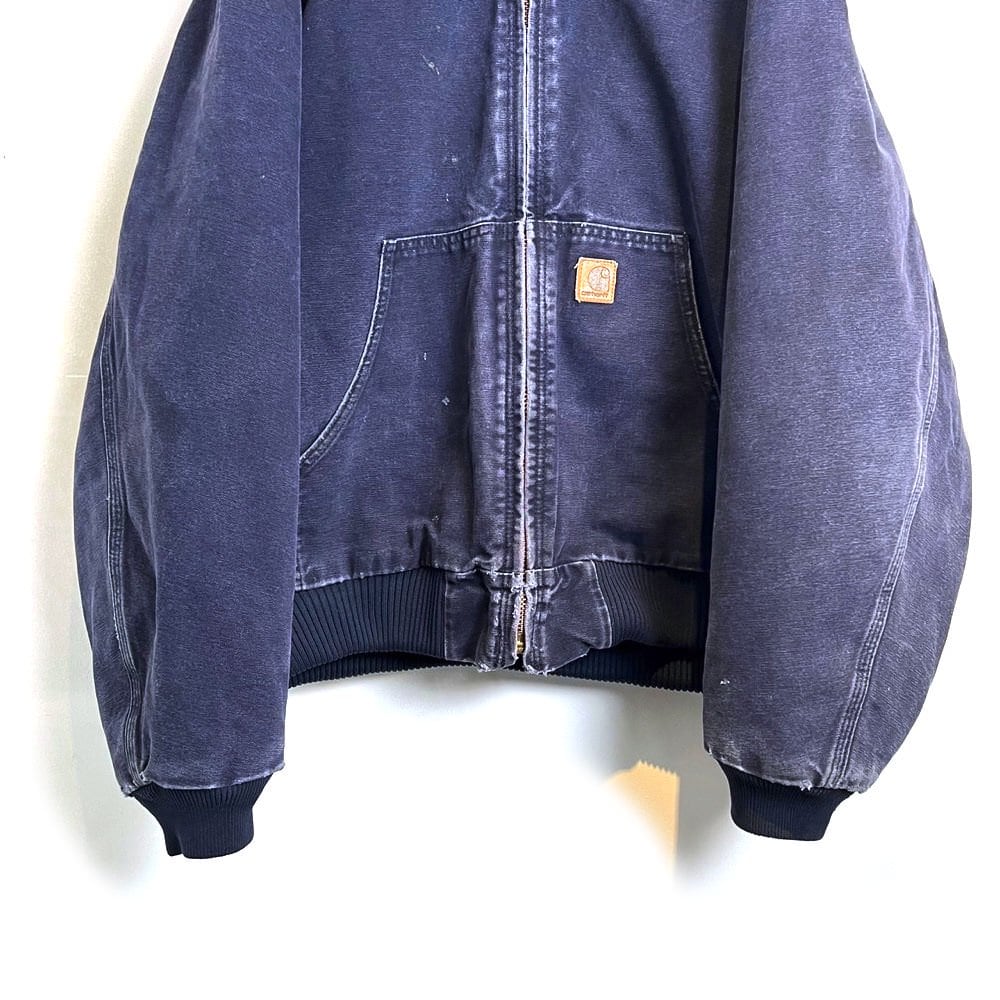 ダ*ル様 90s Carhartt duck active jacket par Carhartt] Vintage Active Jacket Duck full zip parka [1990s