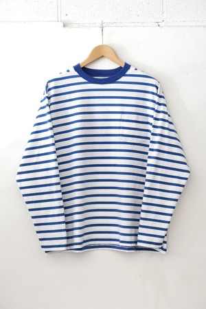 N.O.UN DELTA L/S　Blue Stripe