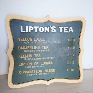 喫茶リプトン メニューボード