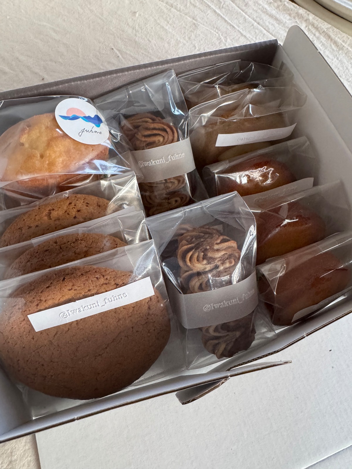 焼き菓子詰め合わせの写真(山口県岩国市)