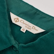 90s Christian Dior SPORTS クリスチャンディオール コーデュロイ 長袖シャツ M/グリーン レディース