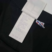 USA製 TADASHI SHOJI PETITE タダシショージ シースルー レイヤード ワイドパンツ イージーパンツ PXS /黒 ブラック