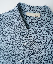 【#Re:room】SMALL FLOWER PATTERN BIG SHIRTS［RES105］