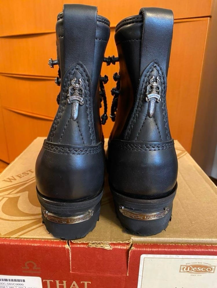 CHROME HEARTS クロムハーツ ウェスコジョブマスター8D ブーツ CHROME HEARTS クロムハーツ ウェスコジョブマスター8D ブーツ