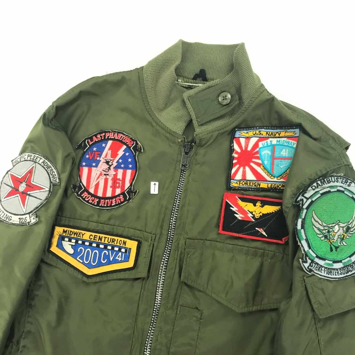 U.S.NAVY USN 90年代 あたり WEP G-8 FLIGHT JACKET 民間品 U.S.NAVY USN 90年代 あたり WEP G-8 FLIGHT JACKET 民間品