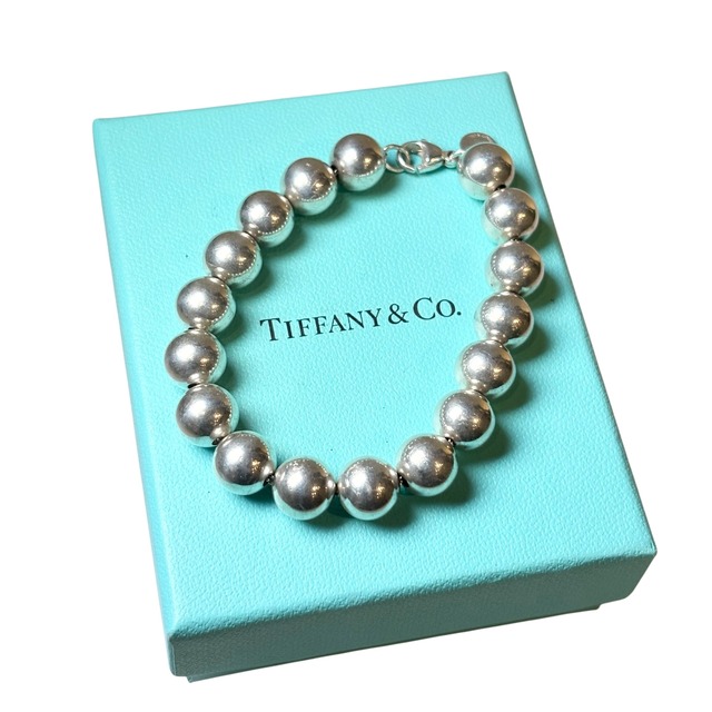 TIFFANY silver “Hardwear” ball bracelet