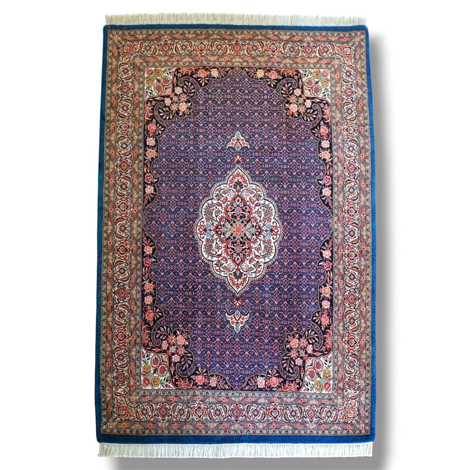 ペルシャ手織りシルジャンキリム トライバルラグ 146×105cm | Decorworks