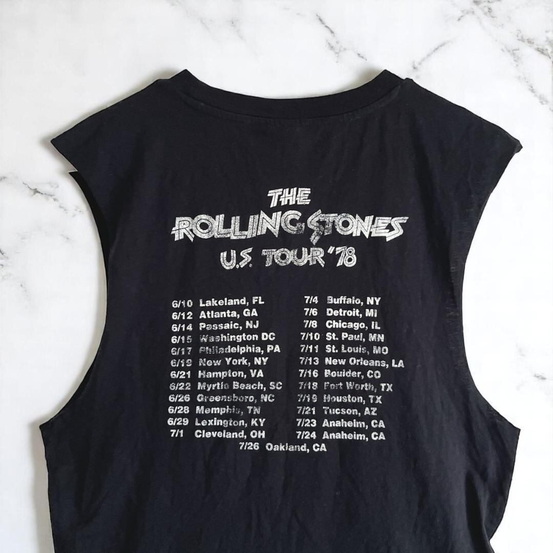 ローリングストーンズ ロックTシャツ バンドTタンクトップ 90s