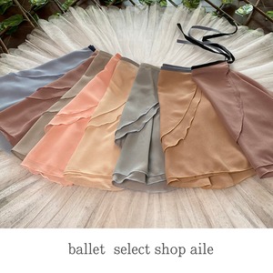 ストラップシフォンラップスカート8色展開 A0227