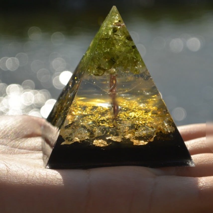 healing garden orgonite