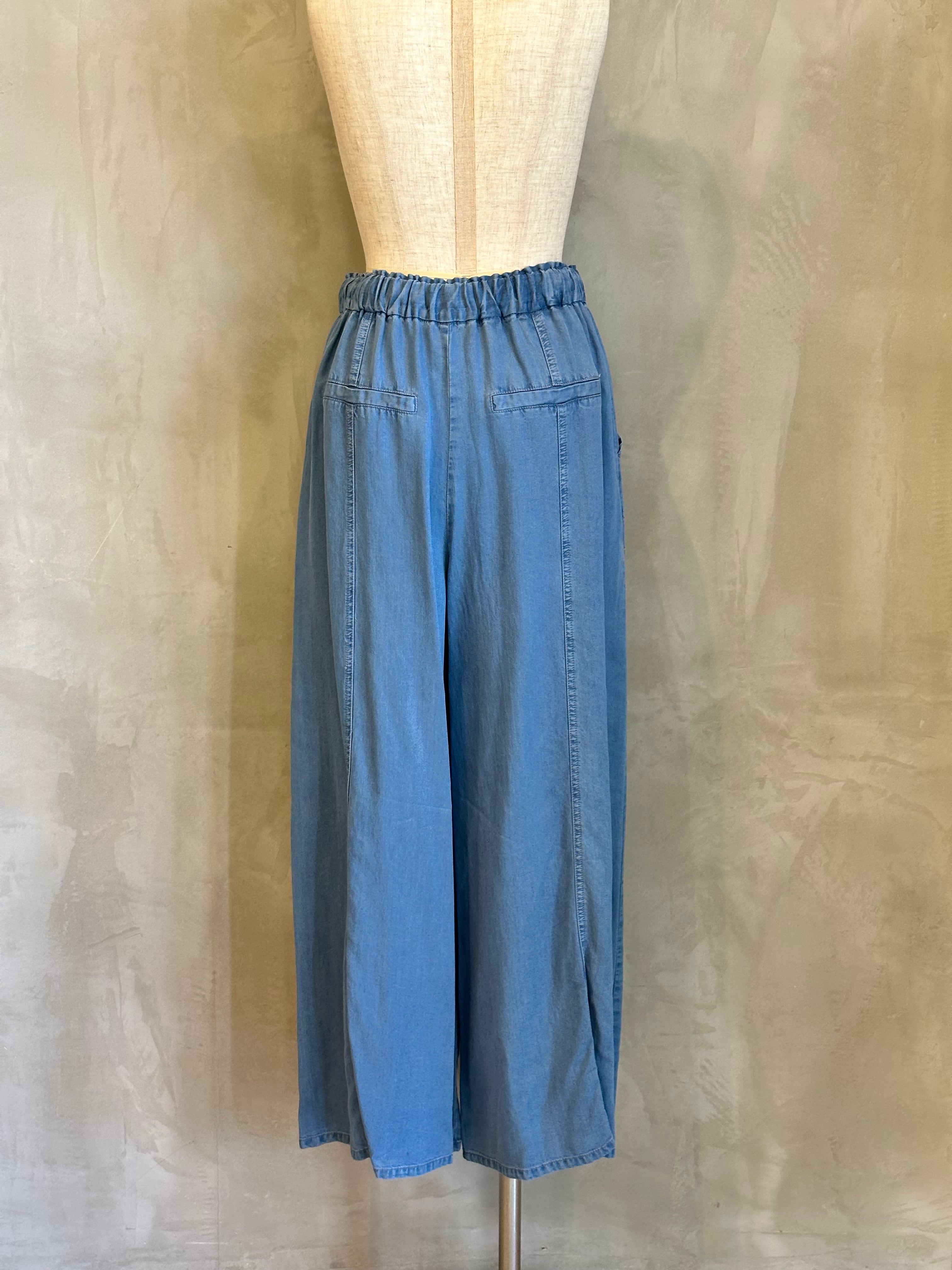 再入荷☆新色入荷】CYNICAL/テンセルデニムパンツ【セットアップ対応