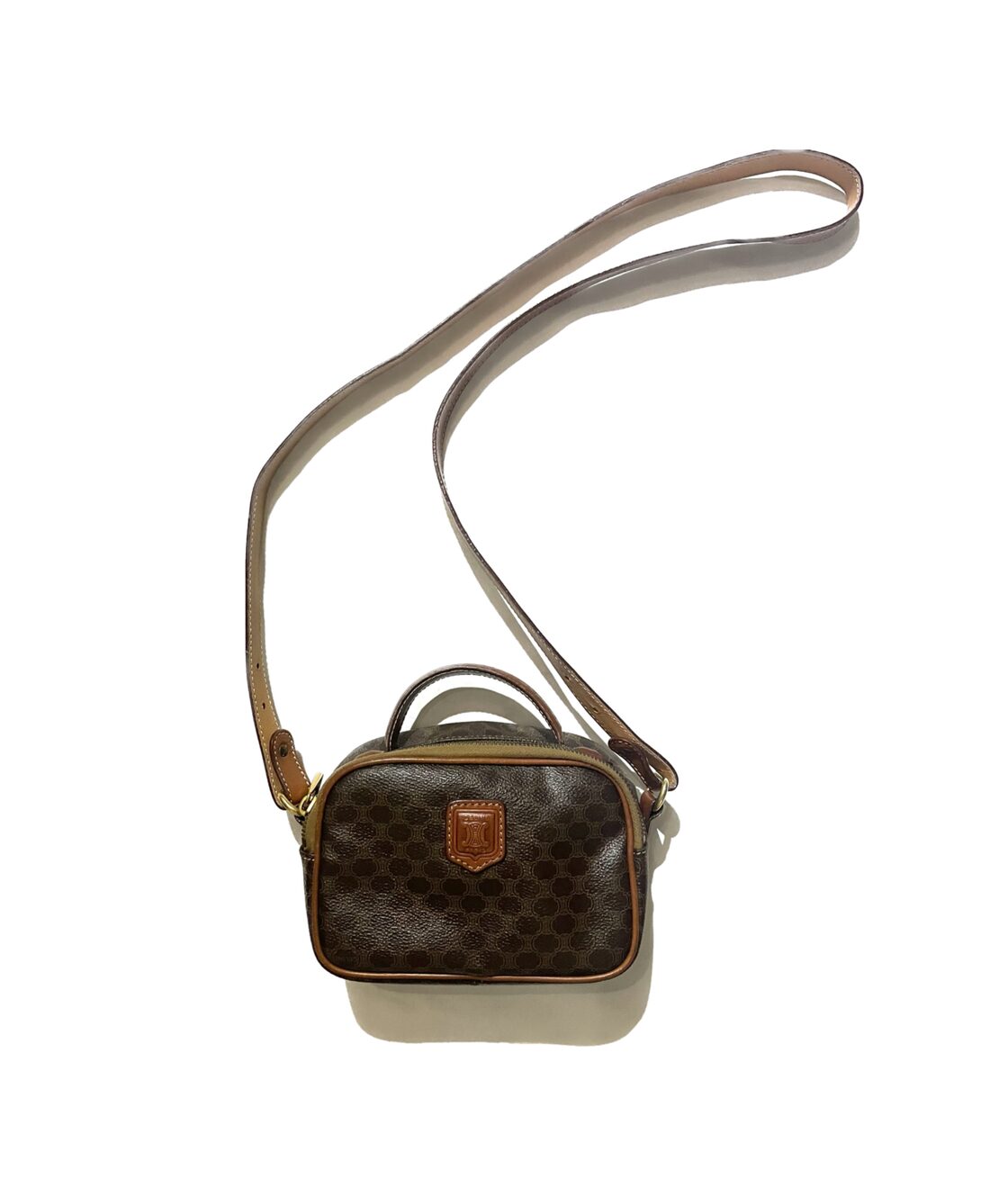 新作割☆CELINE マカダム柄 マカダムモチーフバニティ ショルダー