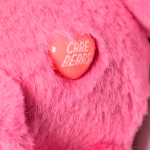 【 Care Bears(ケアベア)】 『 Cheer Bear チアベア 』ぬいぐるみキーホルダー / plush keyholder〚アメリカン雑貨 アメトイ〛