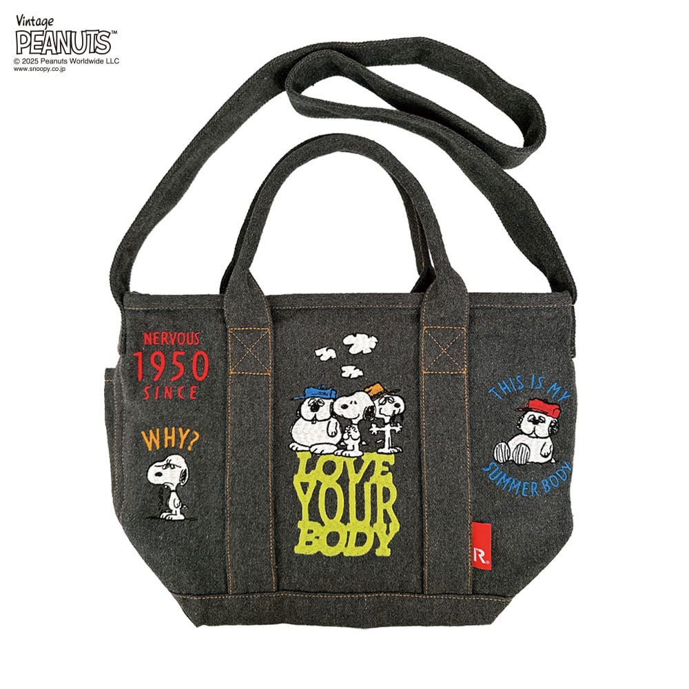 スヌーピーバッグ トートバッグ ROOTOTE Vintage PEANUTS DELI 8419