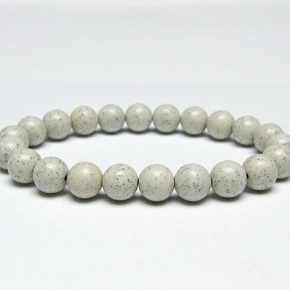 北投石 ブレスレット 9mm 一点物 メール便可 111-50266