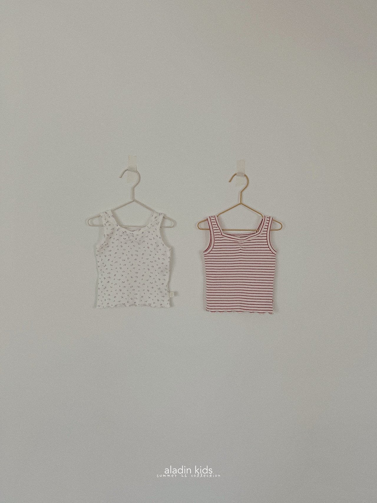 〘予約〙Aladin kids / Square Neck Sleeveless Top