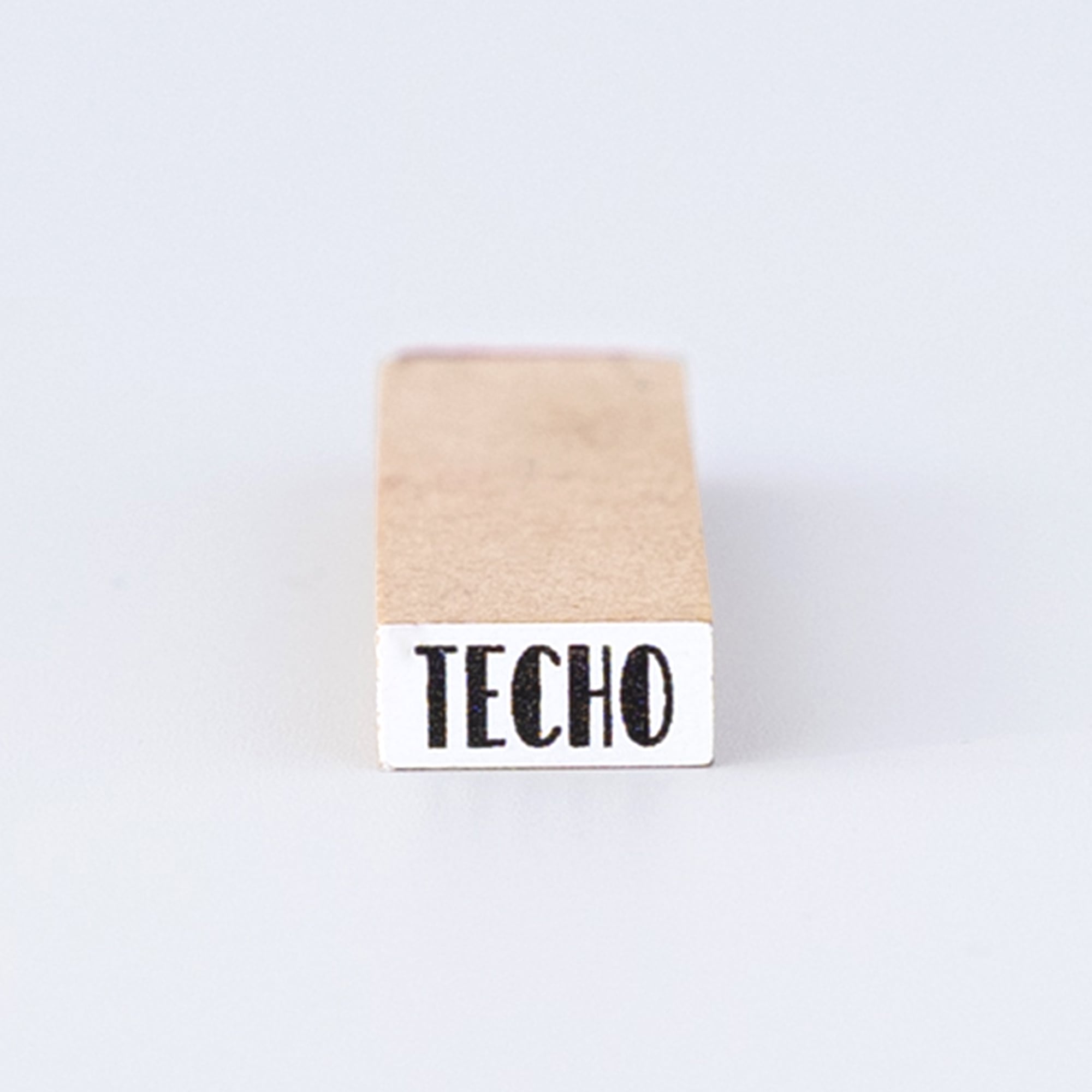 【小さな文字】TECHO_手帳 | はんこ