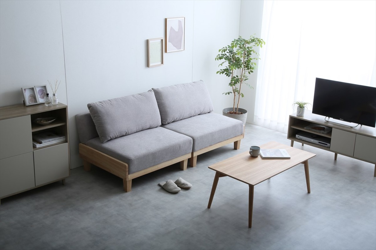 【Estela】リクライニングソファベッド