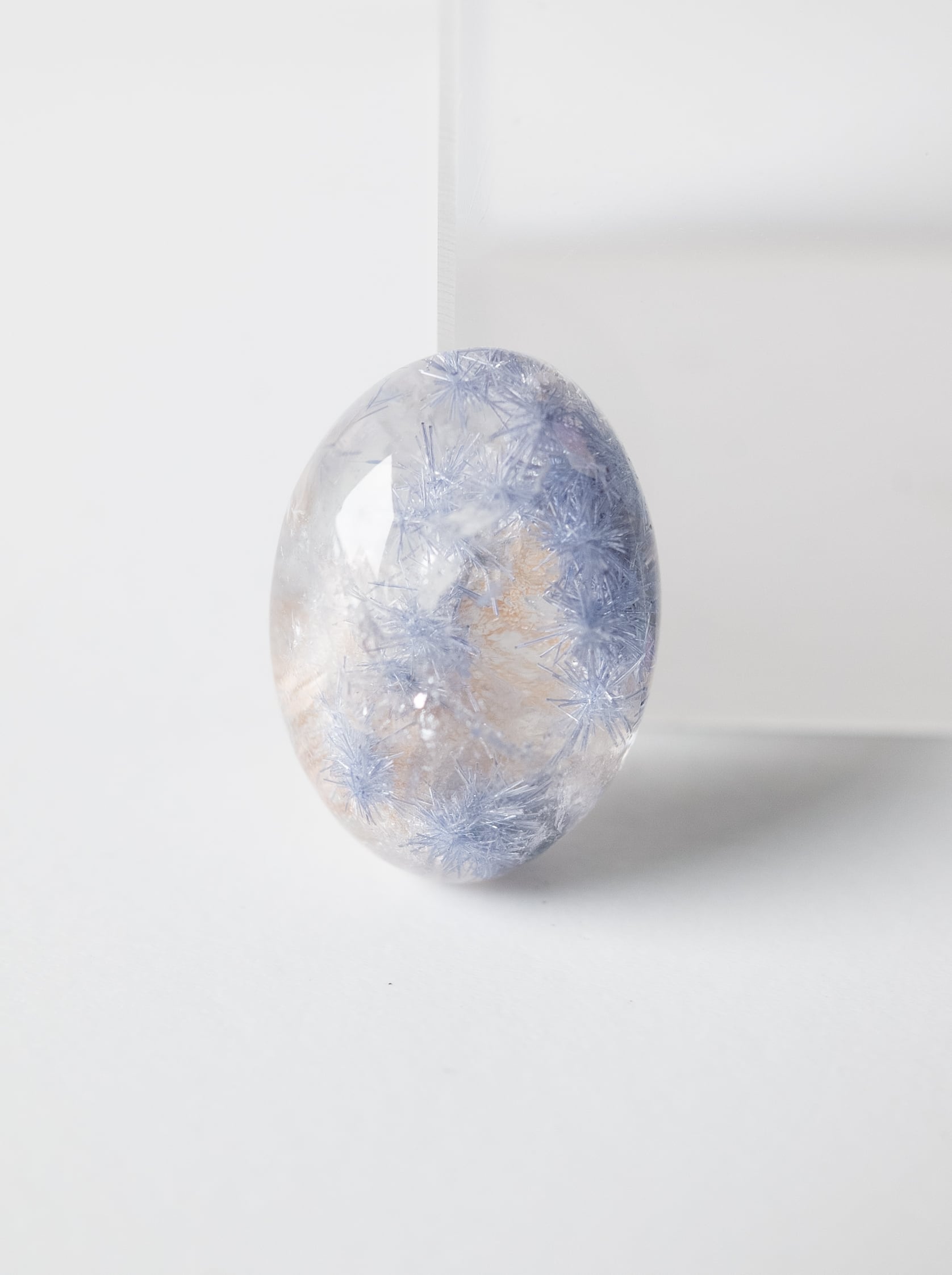 デュモルチェライトインクォーツ - d08