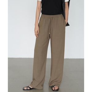 ドローストリングリラクシーイージーワイドパンツ　PT3388