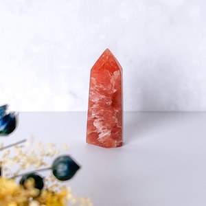 インカローズ(ロードクロサイト) タワー * Rhodochrosite * 天然石
