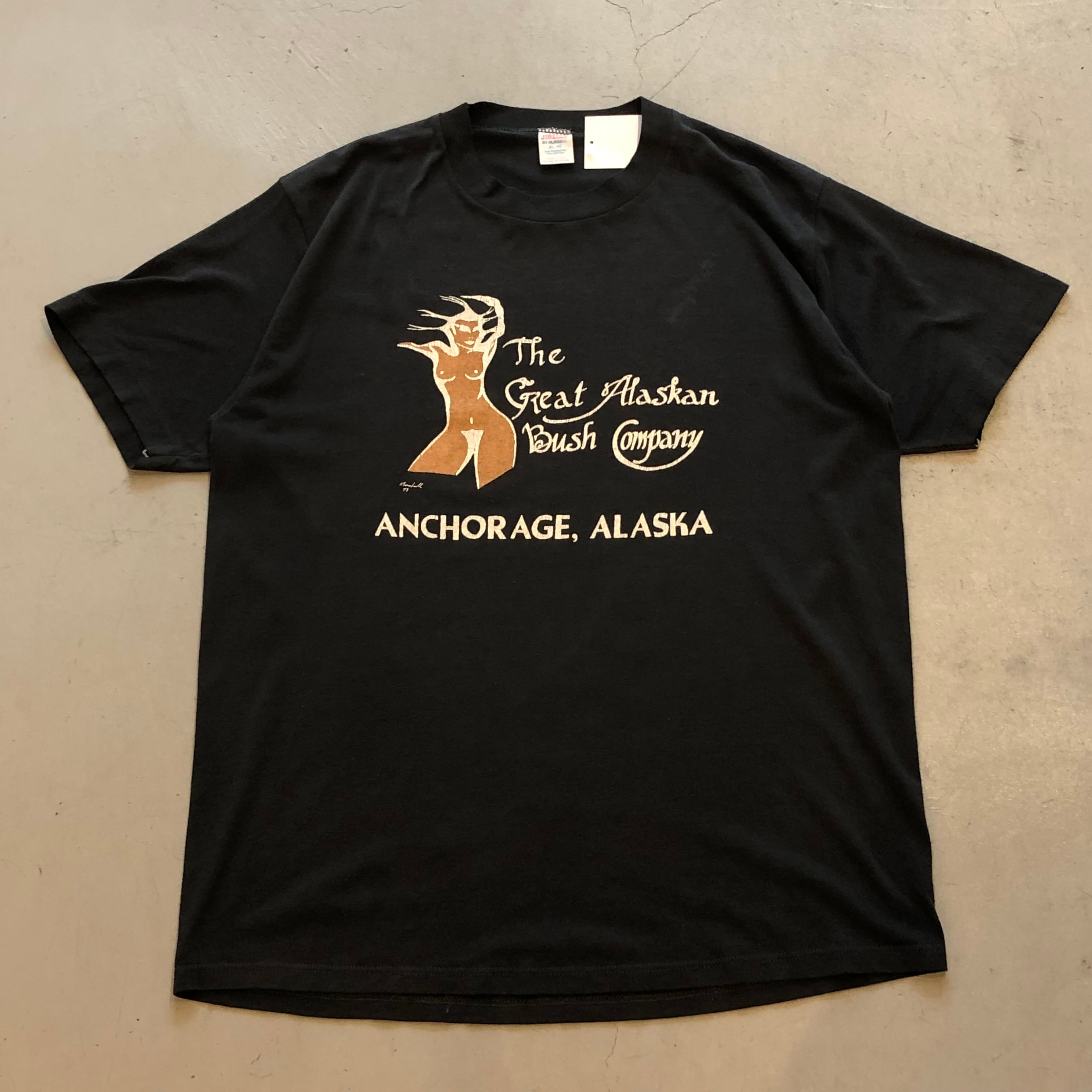 70s〜80s The Great Alaskan Bush Company t-shirt【高円寺店】